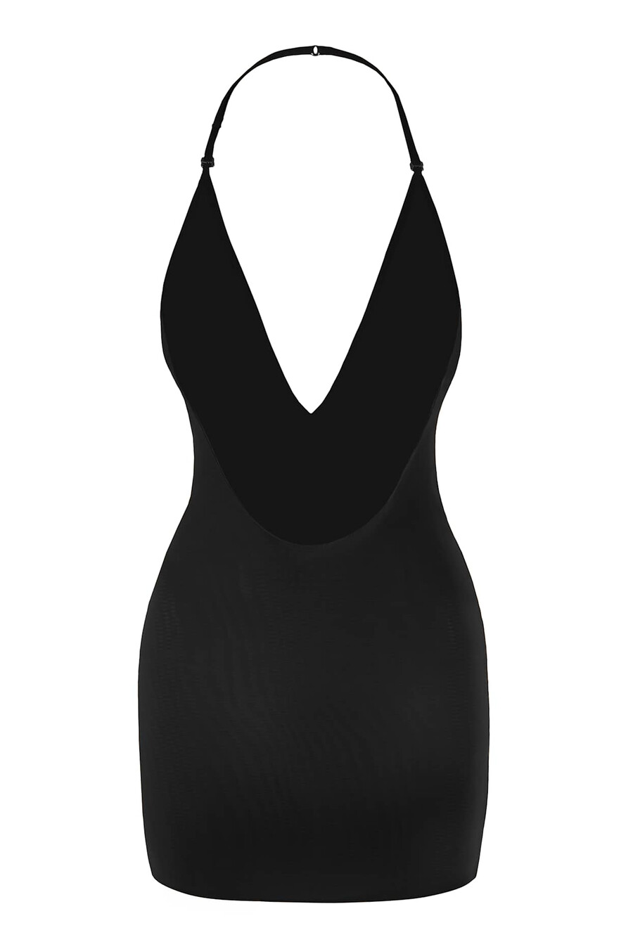 intimates mini-jurk van zacht mesh in verschillende stijlen zwart